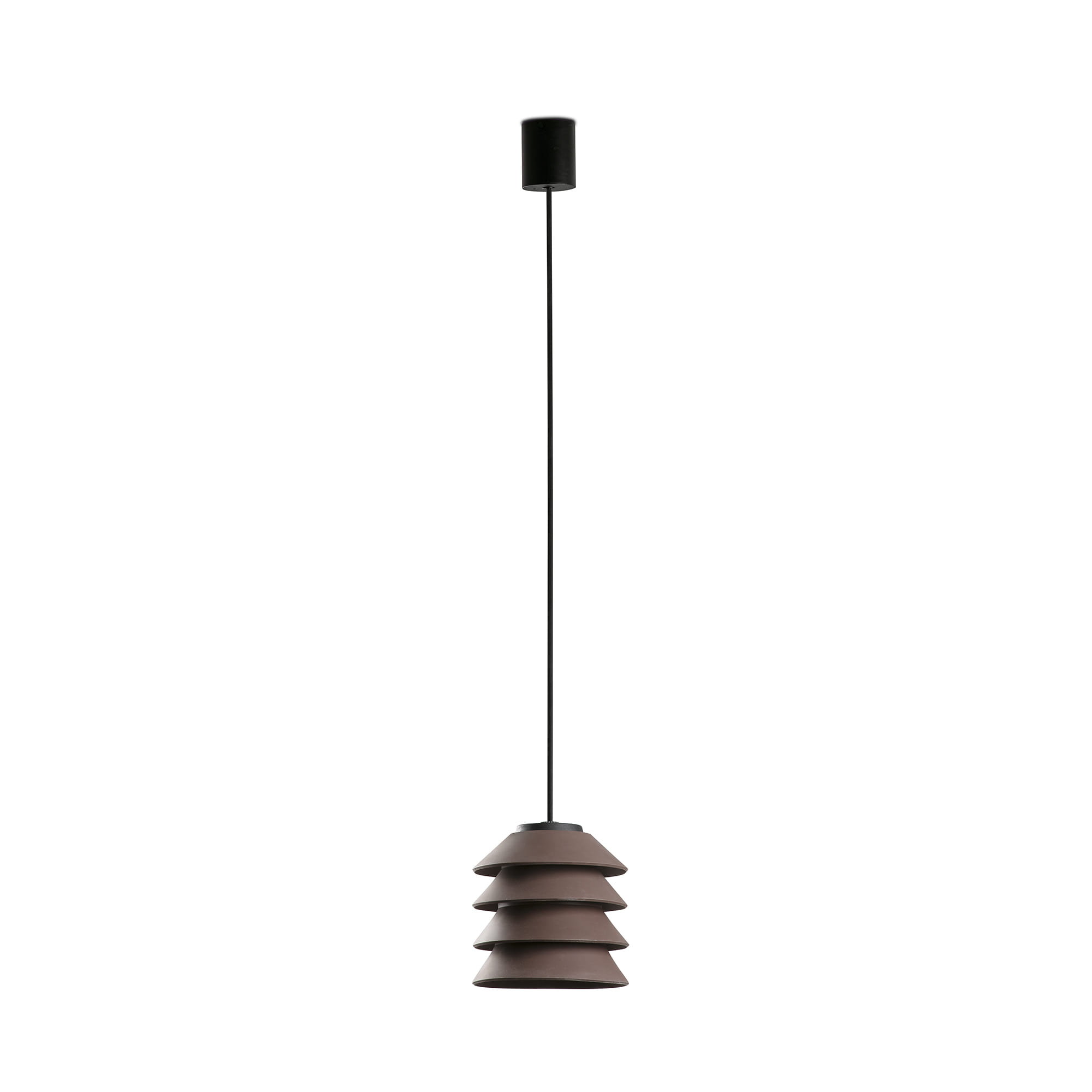 Faro TOBA Pendelleuchte mit Baldachin braun Faro TOBA Pendelleuchte mit Baldachin braun - Produktbild 1