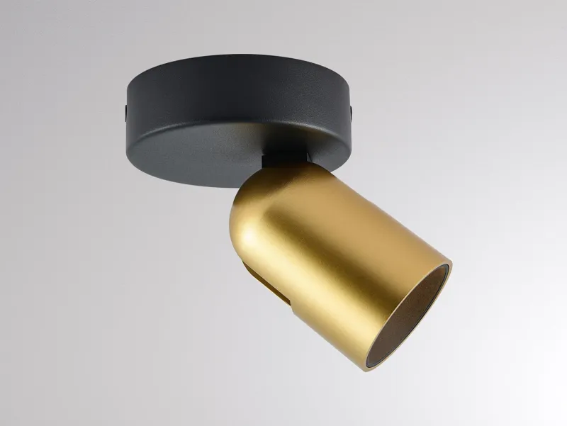 Molto Luce NUUN SPOT I SD (schwarz gold) Molto Luce NUUN SPOT I SD (schwarz gold) - Produktbild 1