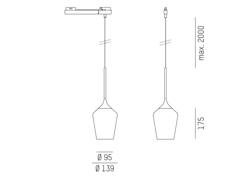 Molto Luce COCKTAIL S VOLARE (schwarz/rauchgrau) - Produktbild 2
