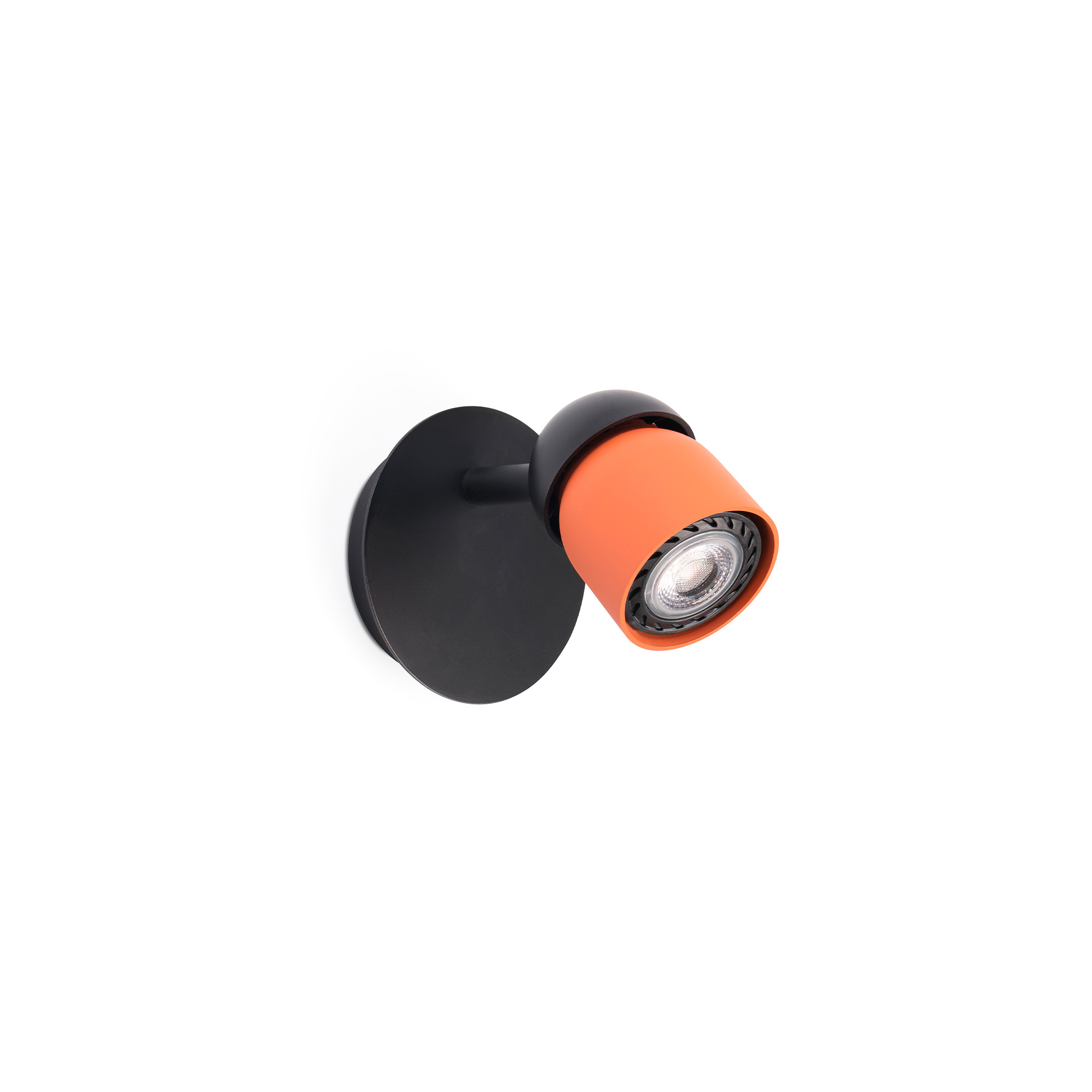 Faro COCO Wandleuchte schwarz/terrakotta 1L Faro COCO Wandleuchte schwarz/terrakotta 1L - Produktbild 1
