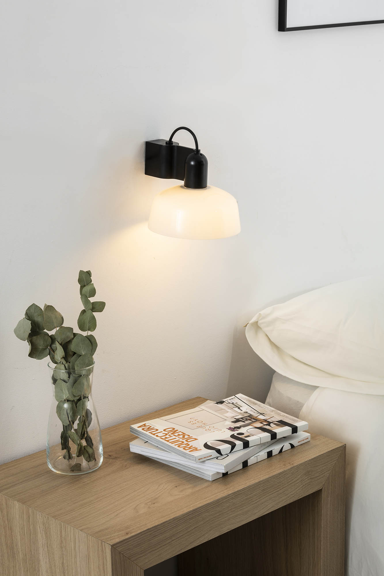 Faro TATAWIN Wandleuchte Glas weiß - Produktbild 4