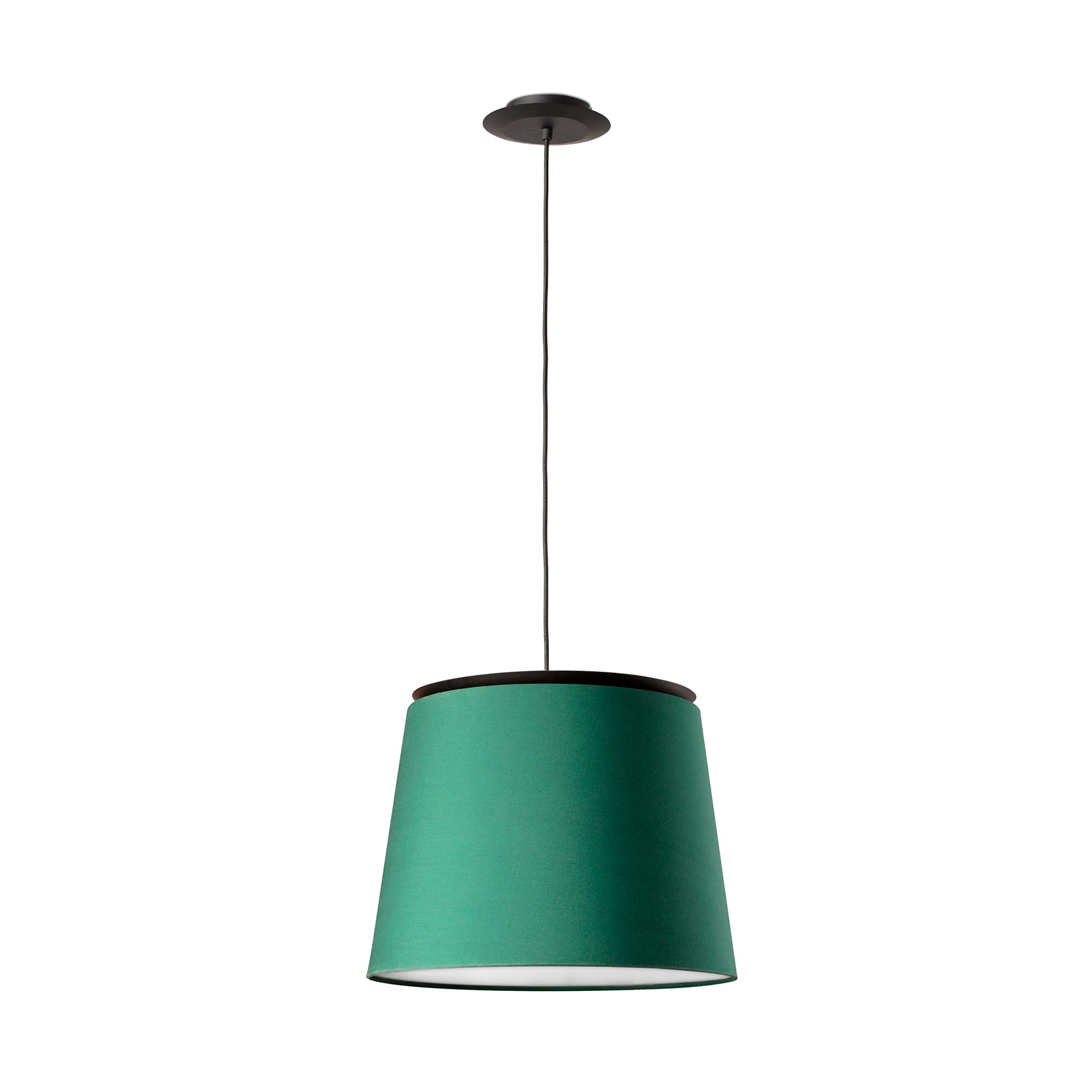 Faro SAVOY Hängeleuchte schwarz/grün - Produktbild 1