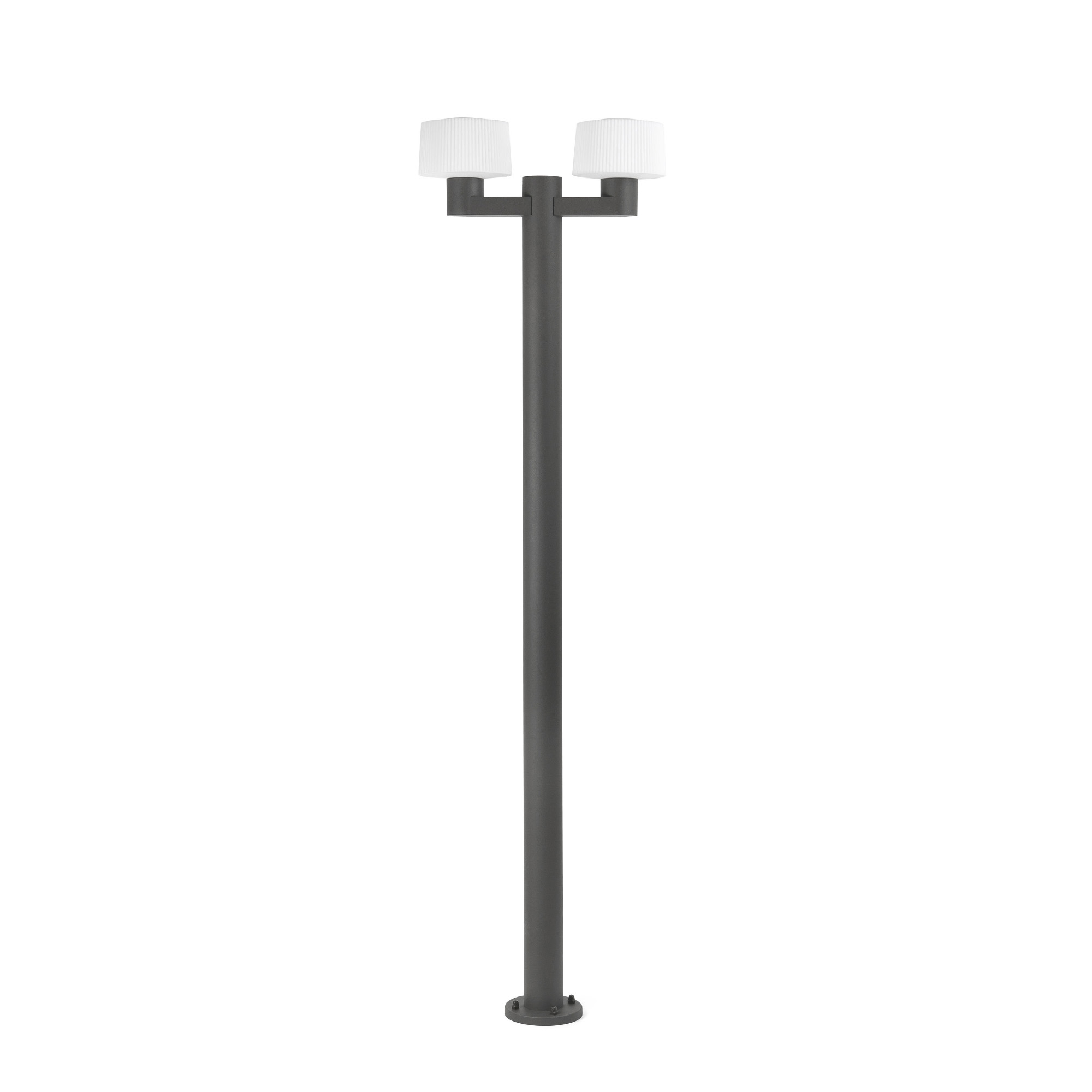 Faro MUFFIN 2L Dunkelgraue Laternenleuchte Faro MUFFIN 2L Dunkelgraue Laternenleuchte - Produktbild 1