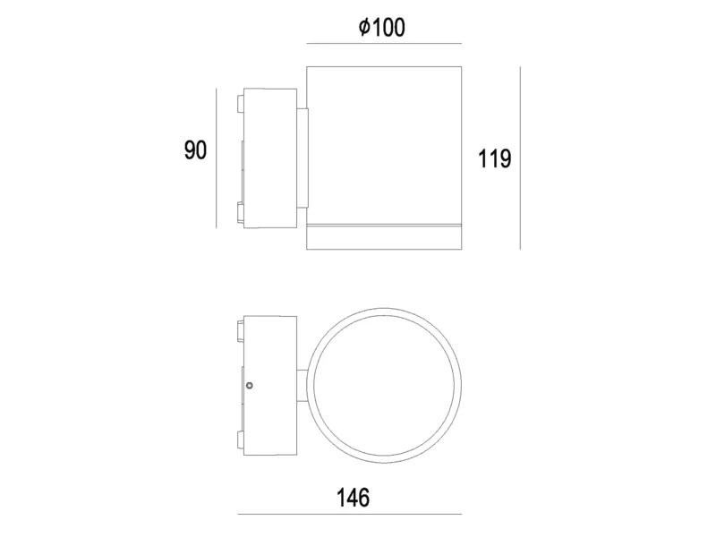 Molto Luce FORIS ROUND W (anthrazit) - Produktbild 2