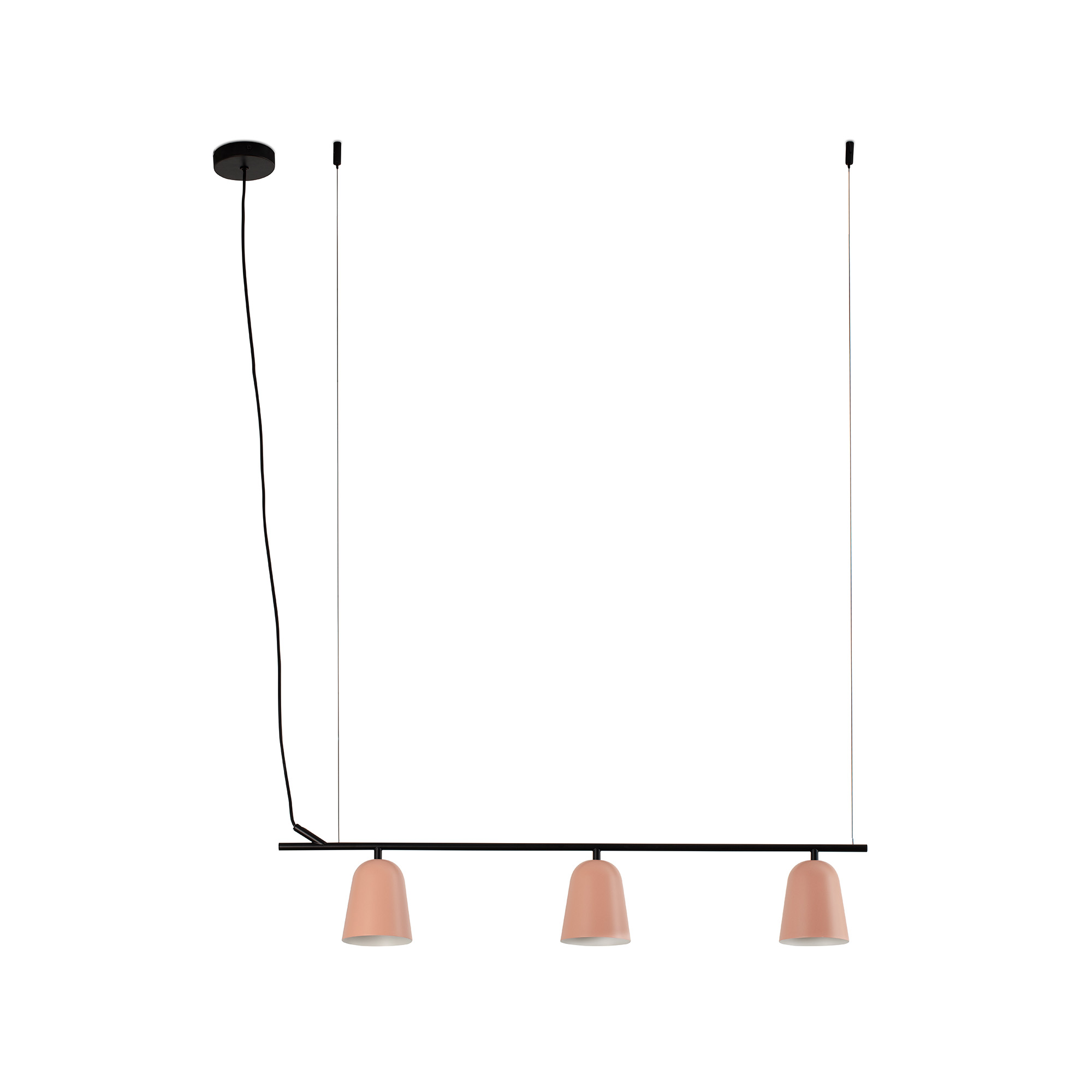 Faro STUDIO Lineal Lineare Hängeleuchte rosa - Produktbild 1