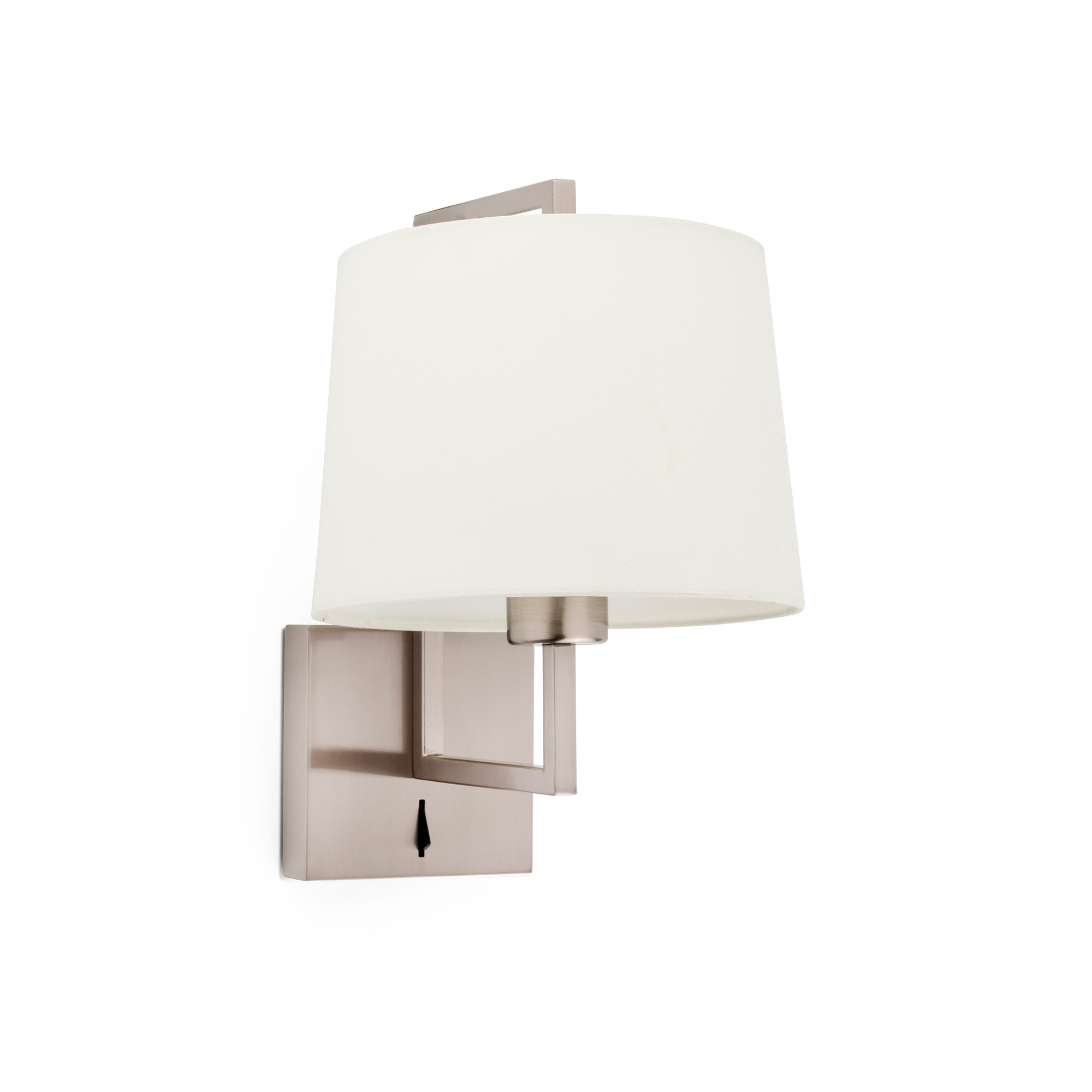 Faro FRAME Wandleuchte nickel matt/beige - Produktbild 1