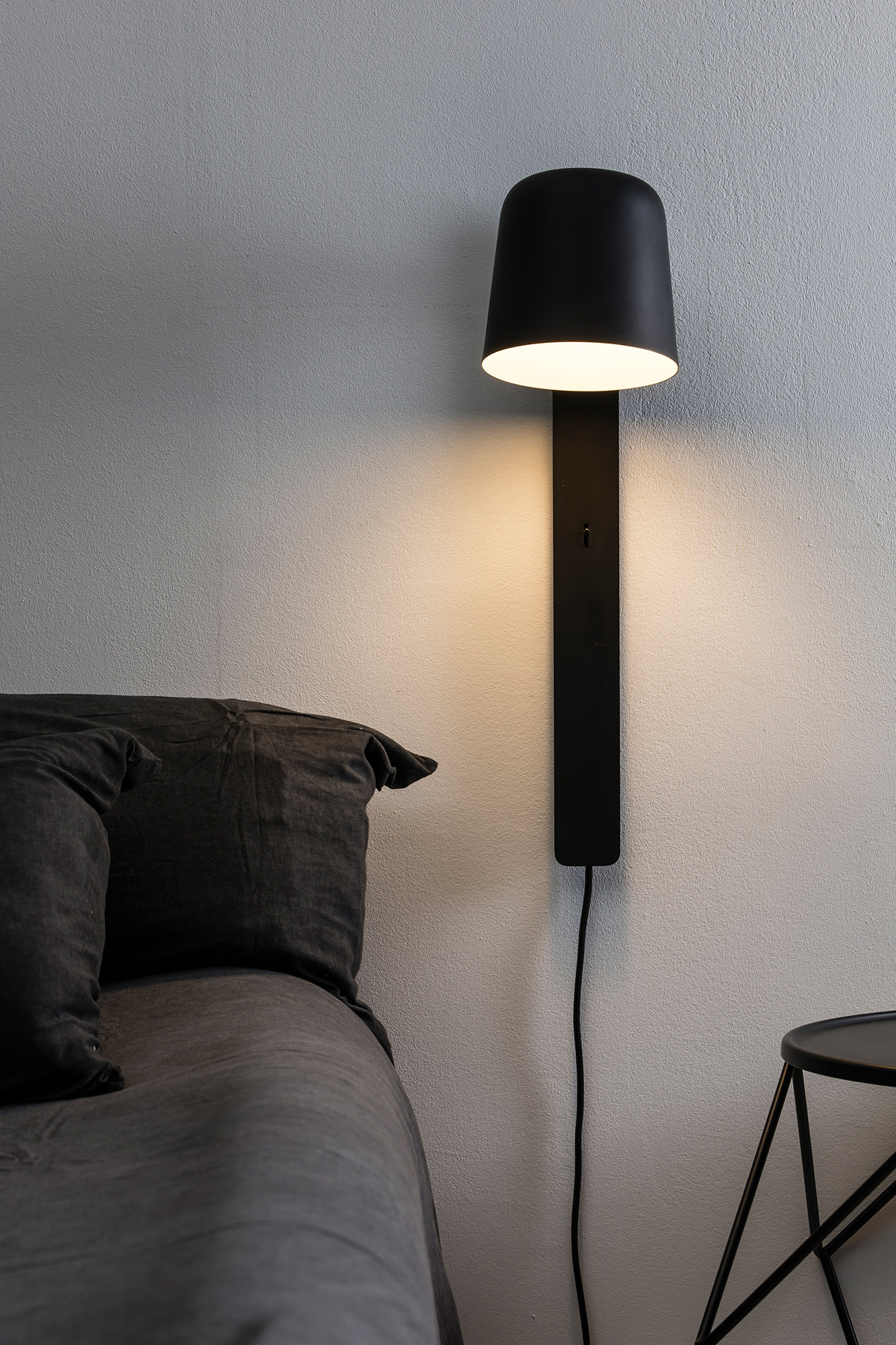 Faro TILA Wandleuchte schwarz - Produktbild 2