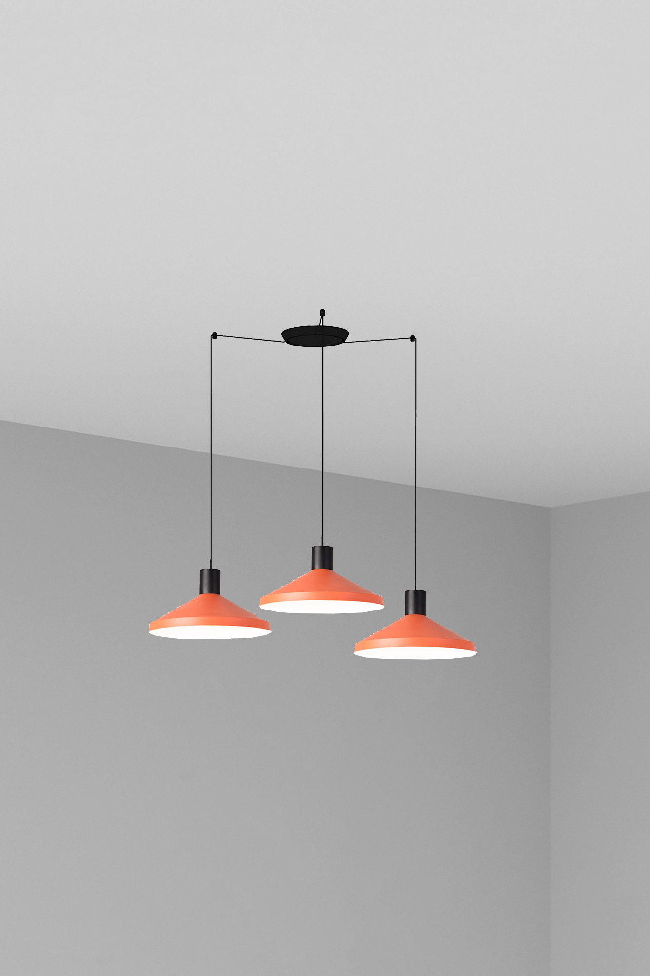 Faro KOMBO 400 3L Terracotta Pendelleuchte - Produktbild 1