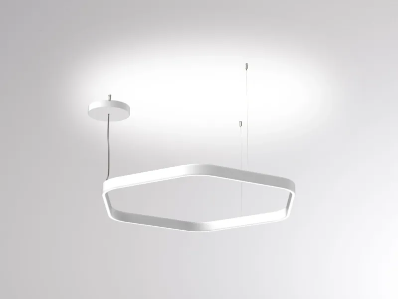 Molto Luce LON HEXAGON 1000 PDI (weiß) - Produktbild 1