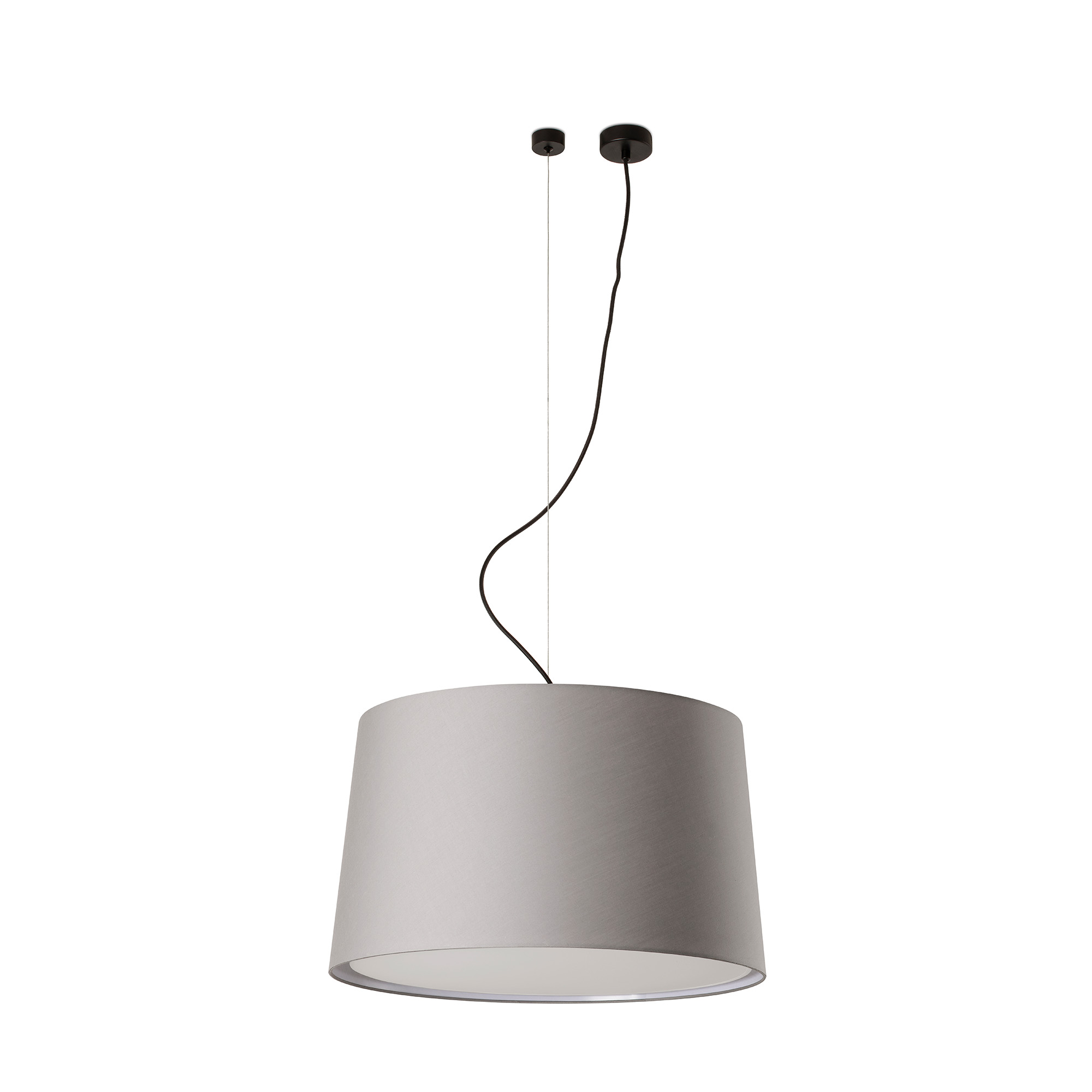 Faro WINDSOR Verschobene Pendelleuchte schwarz/grau Faro WINDSOR Verschobene Pendelleuchte schwarz/grau - Produktbild 1