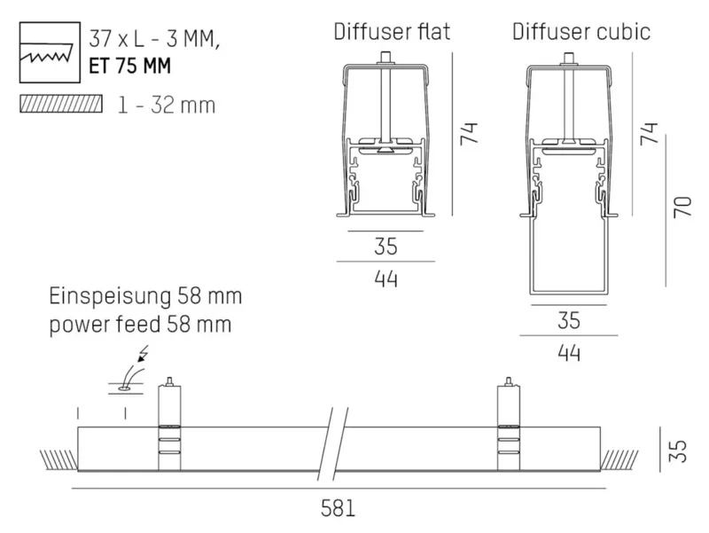 Molto Luce RIDE R (aluminium eloxiert) - Produktbild 2
