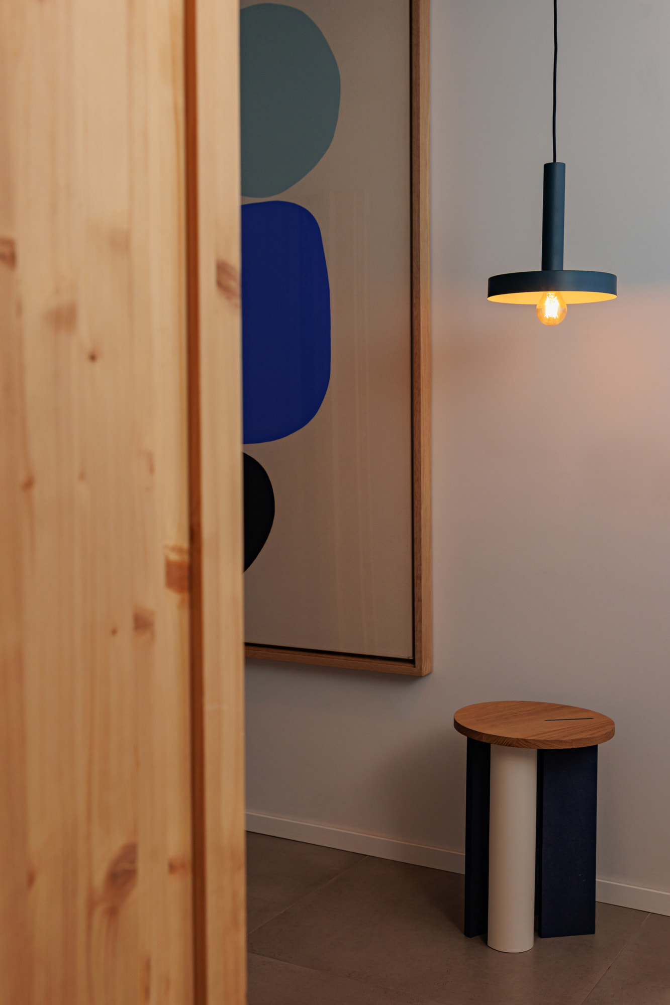 Faro WHIZZ Hängeleuchte Weiß und Blau - Produktbild 5