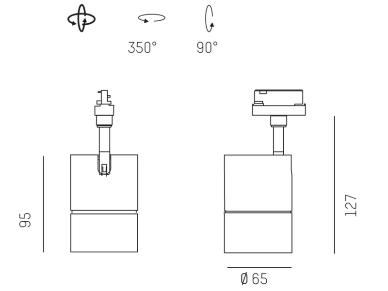 Molto Luce DASH AC VOLARE (weiß) - Produktbild 2