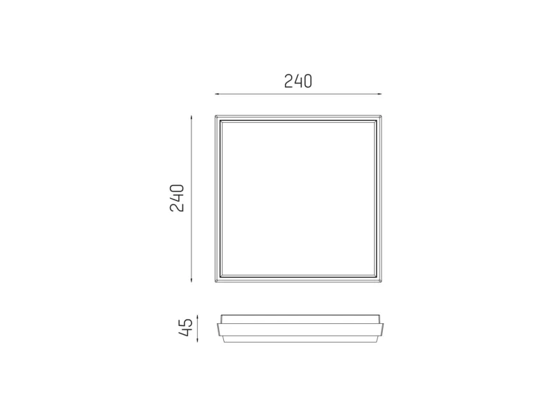 Molto Luce SOPO SQUARE M SD (grau) - Produktbild 2