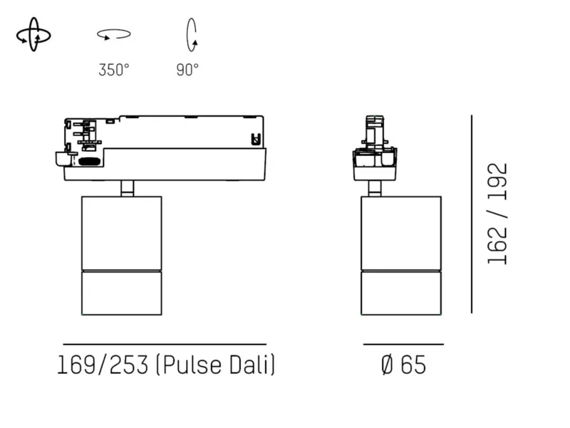 Molto Luce DASH DC 1 TRACK (weiß) - Produktbild 2