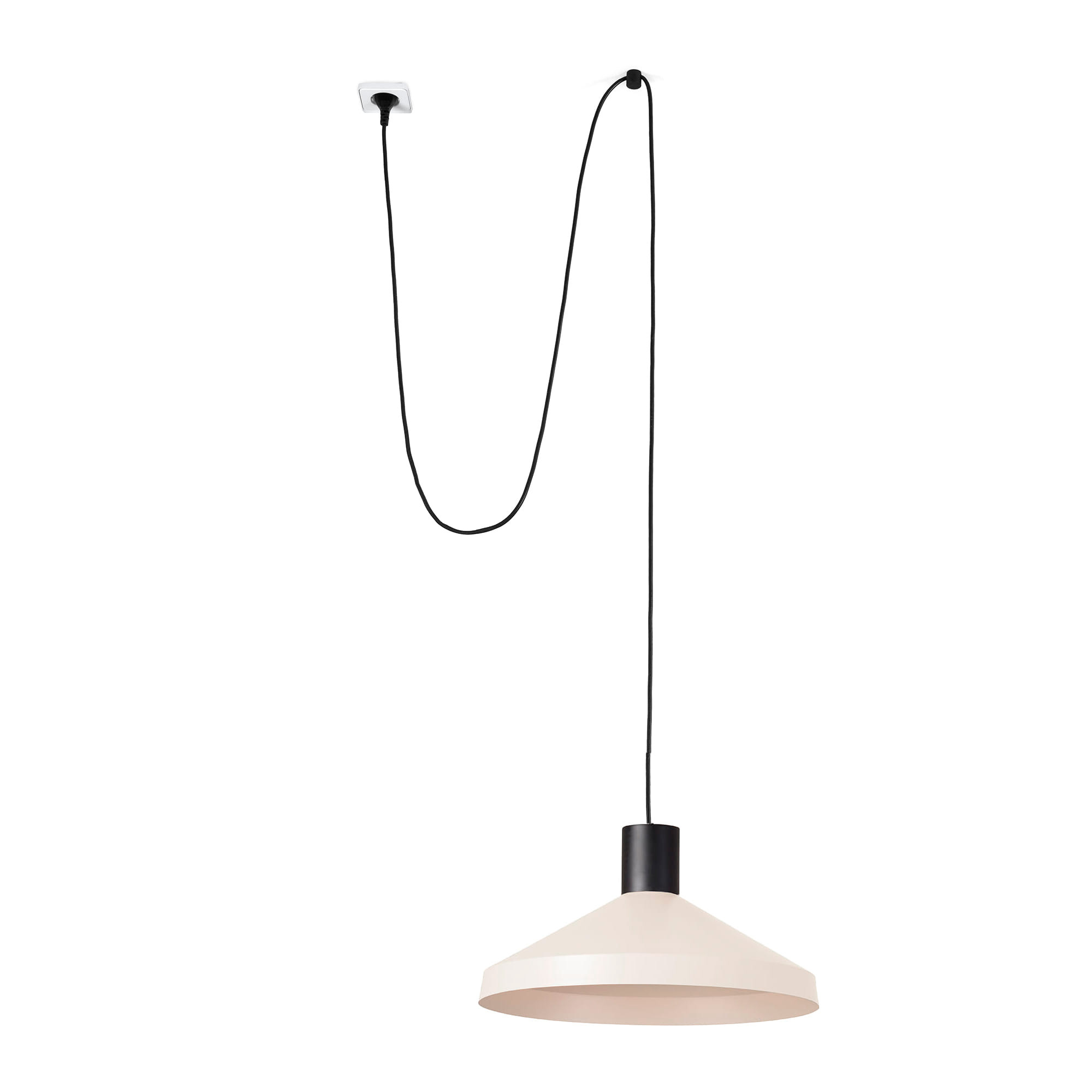 Faro KOMBO 400 Beige Pendelleuchte mit Stecker - 1