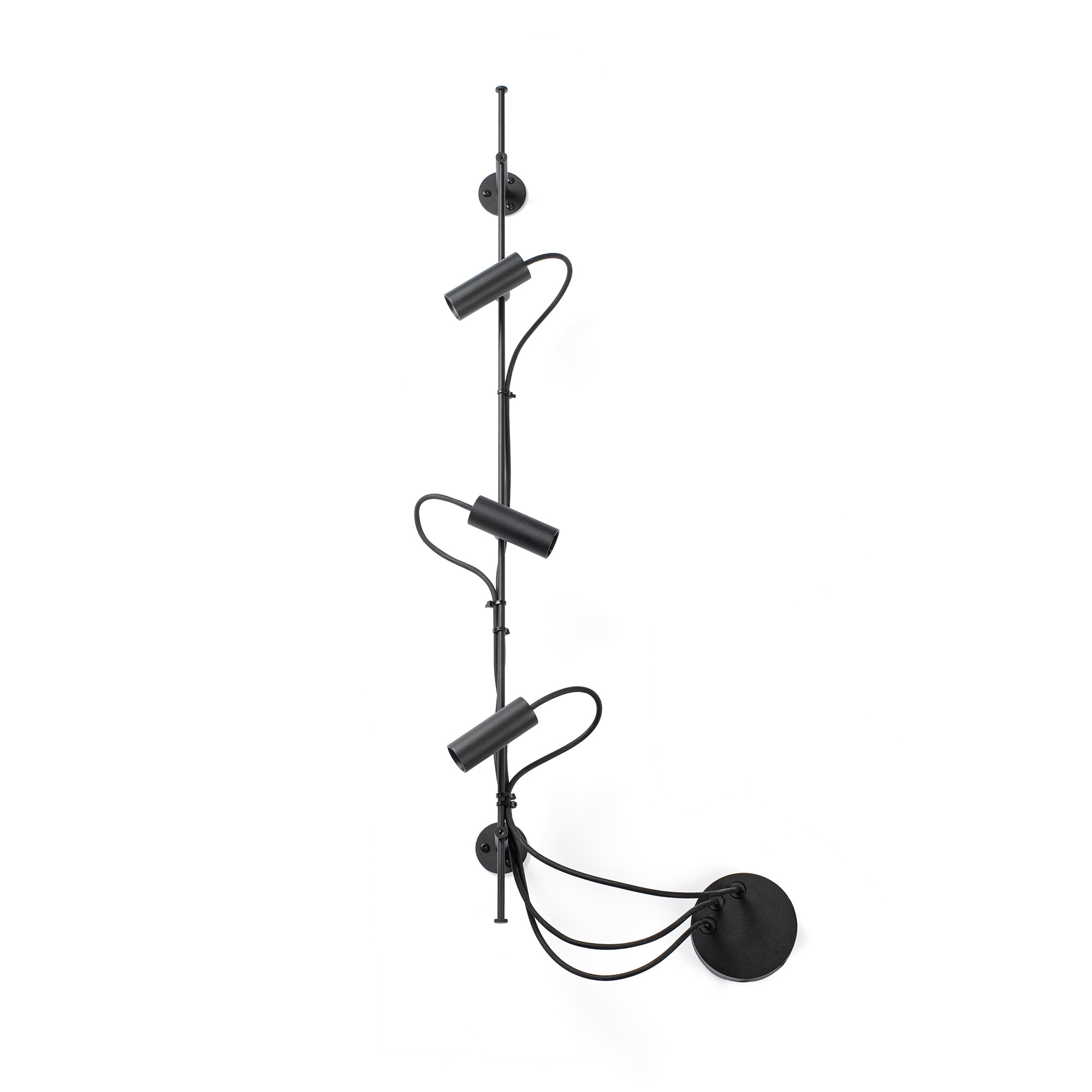 Faro CLAP Wand-/Deckenleucht schwarz 3 × 6 W 3000 K 38° - Produktbild 1