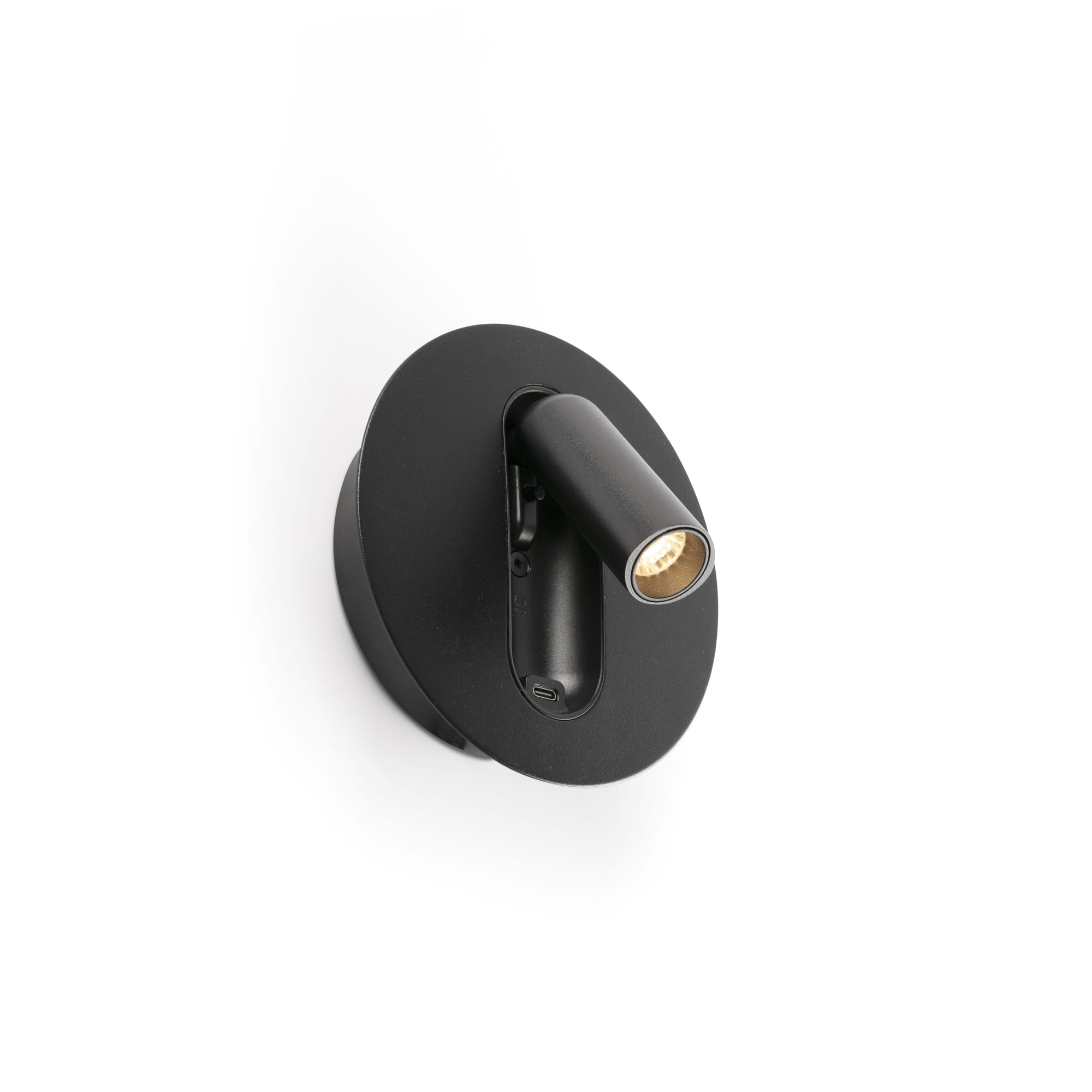 Faro TIMIT USB C Wandleuchte Leser schwarz Faro TIMIT USB C Wandleuchte Leser schwarz - Produktbild 1