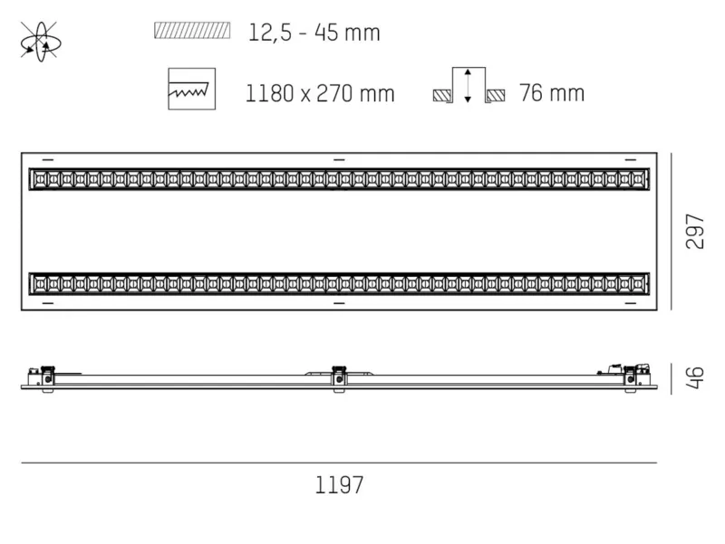 Molto Luce INTERO M600 R (weiß) - Produktbild 2