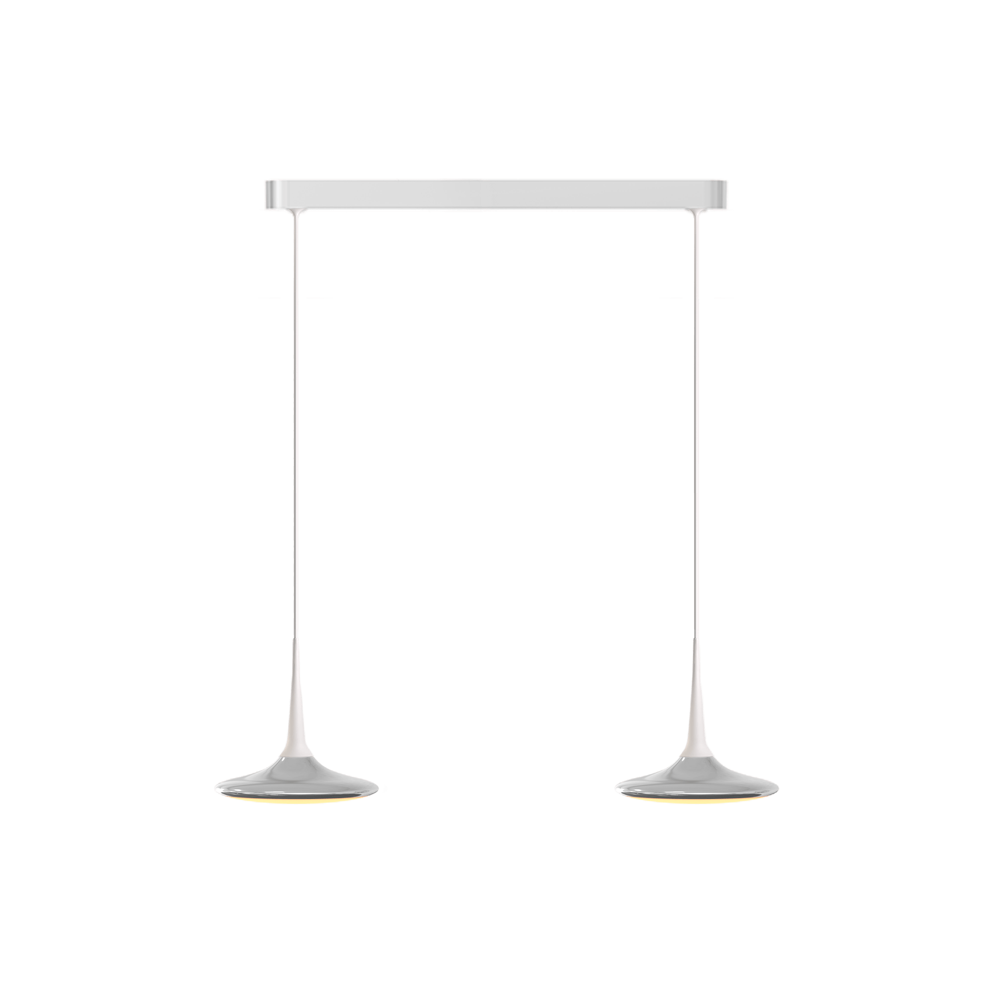 Grau Falling Leaf Trace Polished/White - Produktbild 1