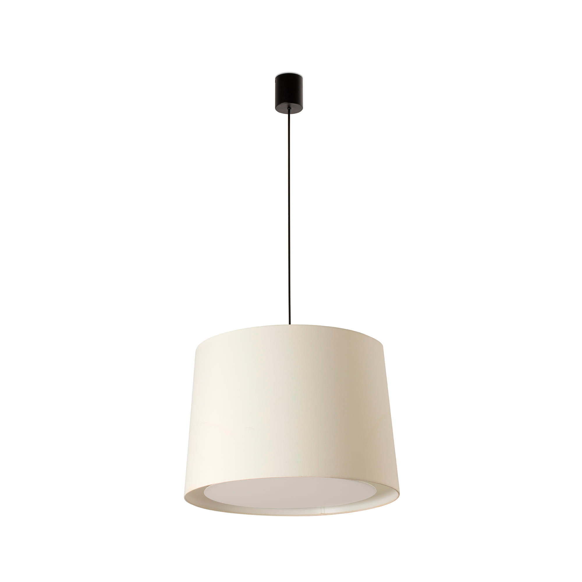 Faro CONGA Single-Pendelleuchte schwarz/weiss Faro CONGA Single-Pendelleuchte schwarz/weiss - Produktbild 1