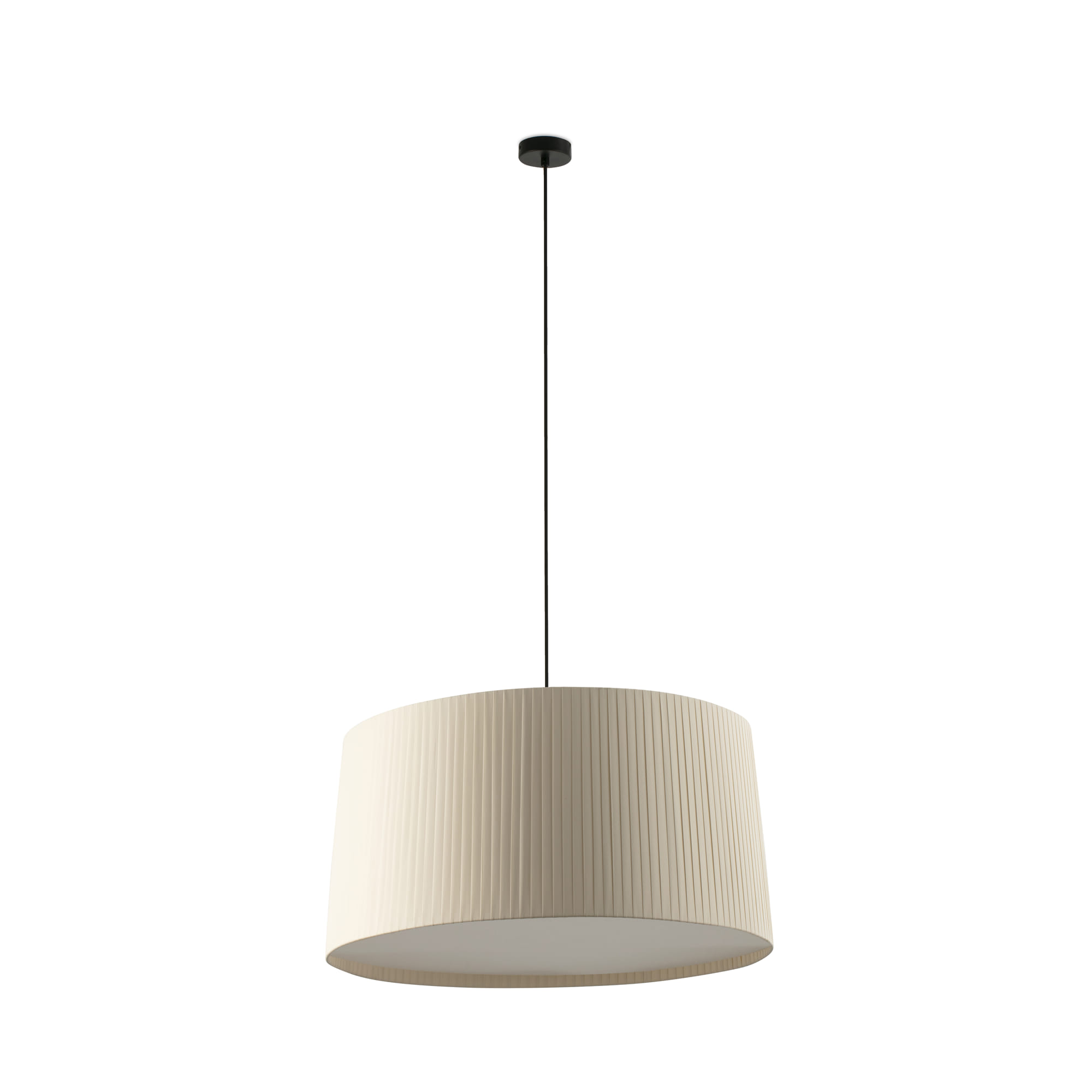 Faro SAMBA 700 Einzelne Pendelleuchte schwarz/beige Faro SAMBA 700 Einzelne Pendelleuchte schwarz/beige - Produktbild 1