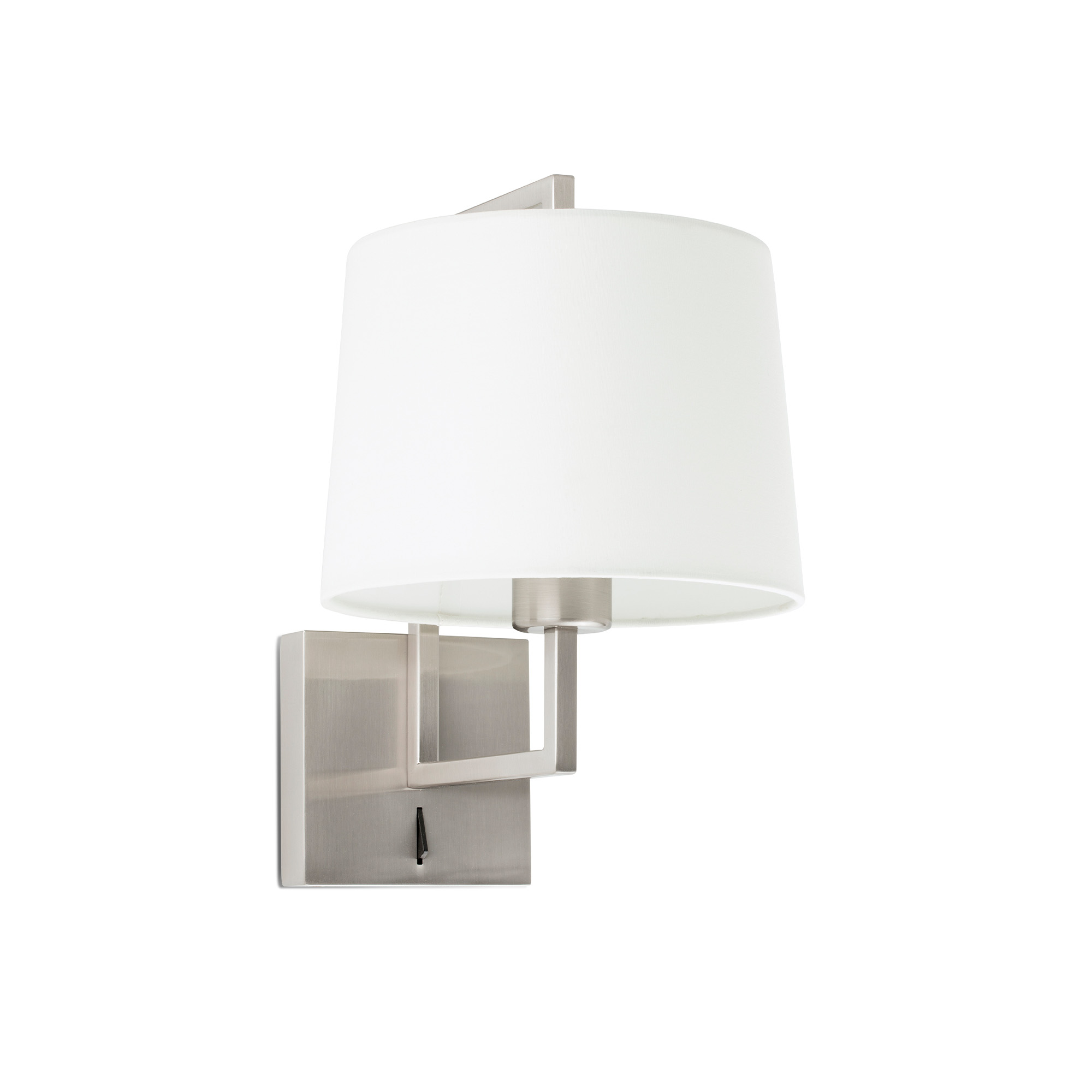Faro FRAME Wandleuchte nickel matt/weiß - Produktbild 1