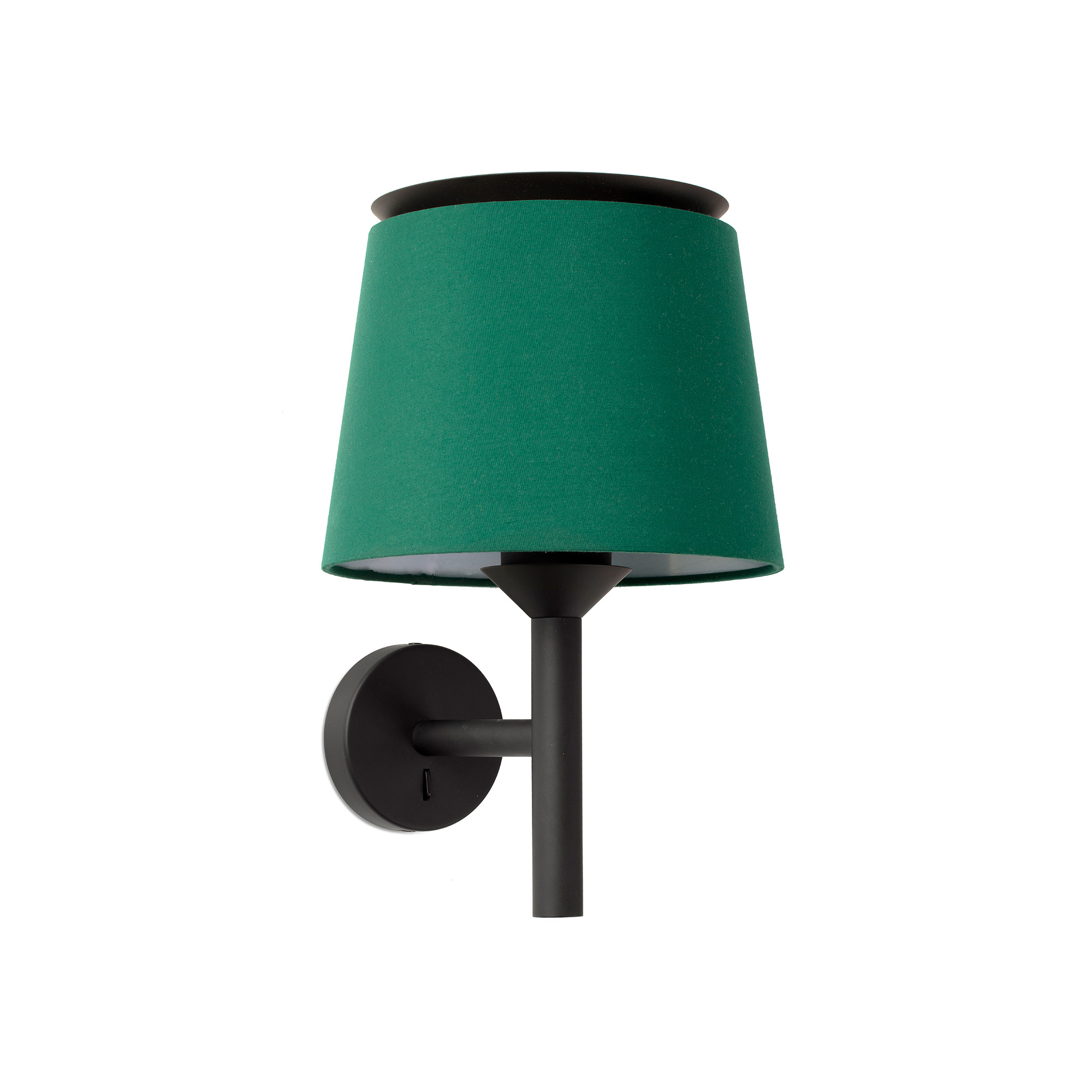 Faro SAVOY Wandleuchte schwarz/grün Faro SAVOY Wandleuchte schwarz/grün - Produktbild 1