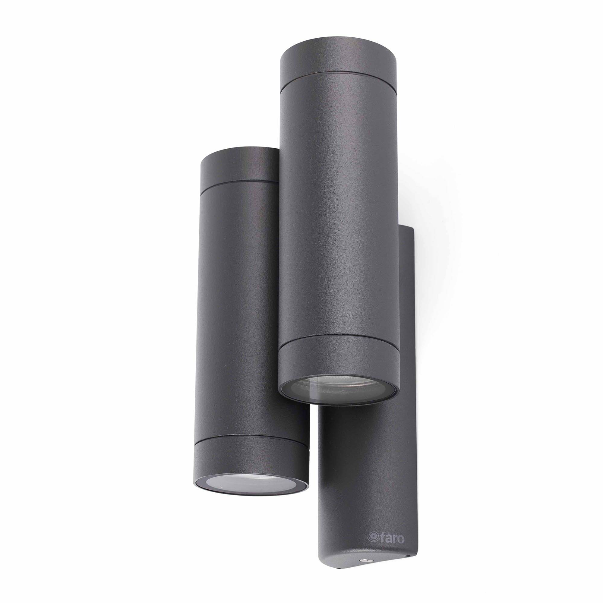 Faro STEPS 4L Dunkelgraue Doppelwandleuchte Faro STEPS 4L Dunkelgraue Doppelwandleuchte - Produktbild 1