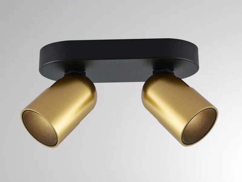 Molto Luce NUUN SPOT II SD (schwarz gold) - Produktbild 1