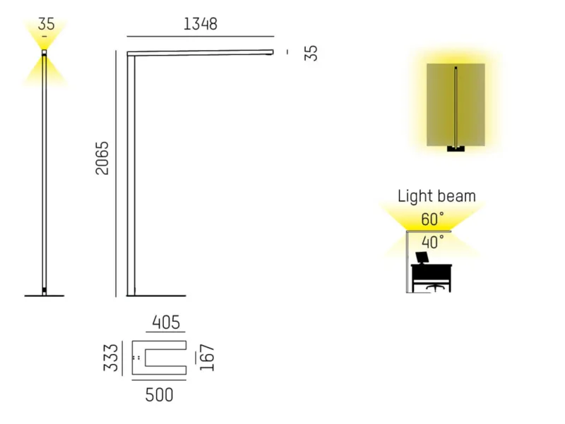 Molto Luce LENS SHORT SINGLE F (schwarz) - Produktbild 2