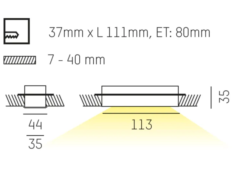 Molto Luce RIDE LENS R (weiß/schwarz) - Produktbild 2