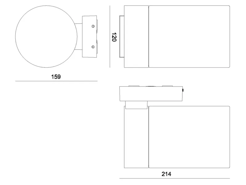 Molto Luce WILLIAM W (anthrazit/transparent) - Produktbild 2
