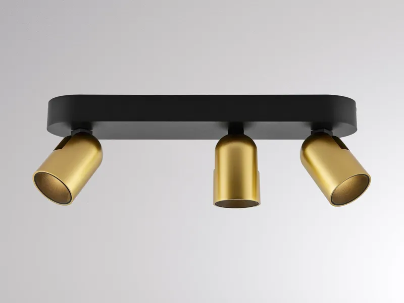 Molto Luce NUUN SPOT III SD (schwarz gold) Molto Luce NUUN SPOT III SD (schwarz gold) - Produktbild 1
