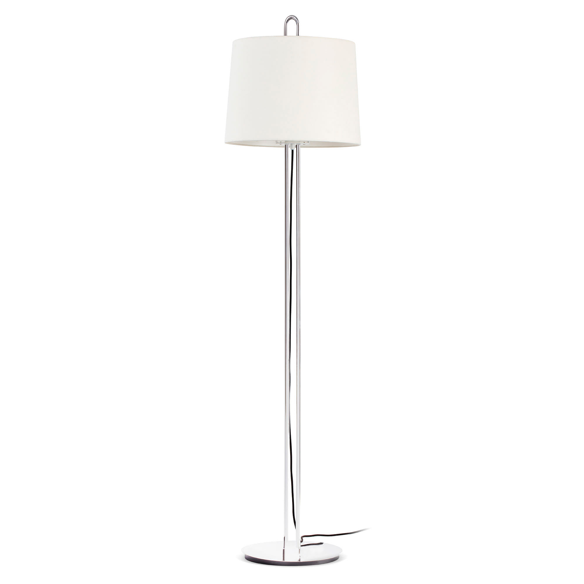 Faro MONTREAL Stehleuchte Chrom/Weiß Faro MONTREAL Stehleuchte Chrom/Weiß - Produktbild 1
