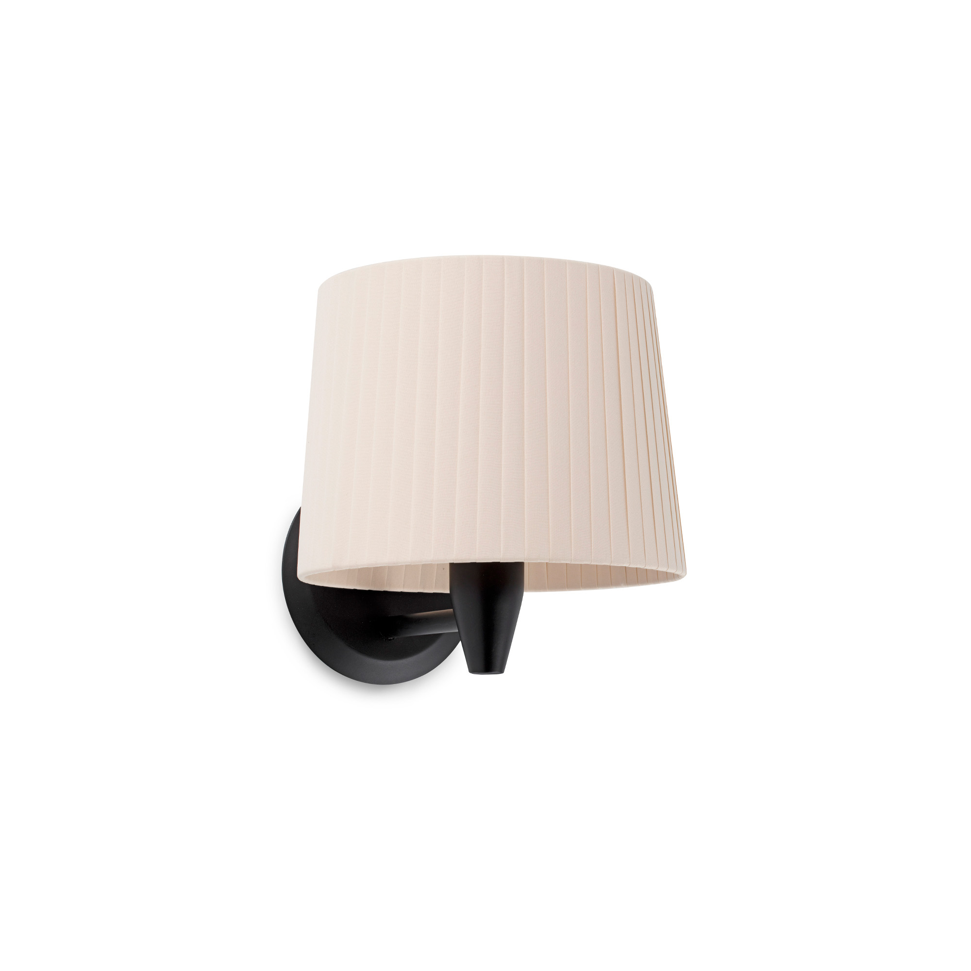 Faro SAMBA Schwarz/Beige Wandleuchte mit Klebeband - Produktbild 1