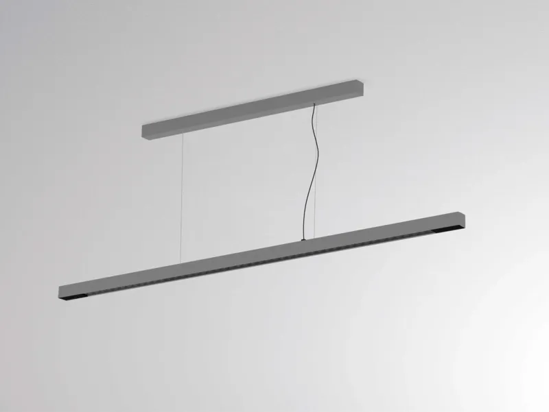 Molto Luce LENS SHORT DOUBLE PDI (aluminium eloxiert) Molto Luce LENS SHORT DOUBLE PDI (aluminium eloxiert) - Produktbild 1