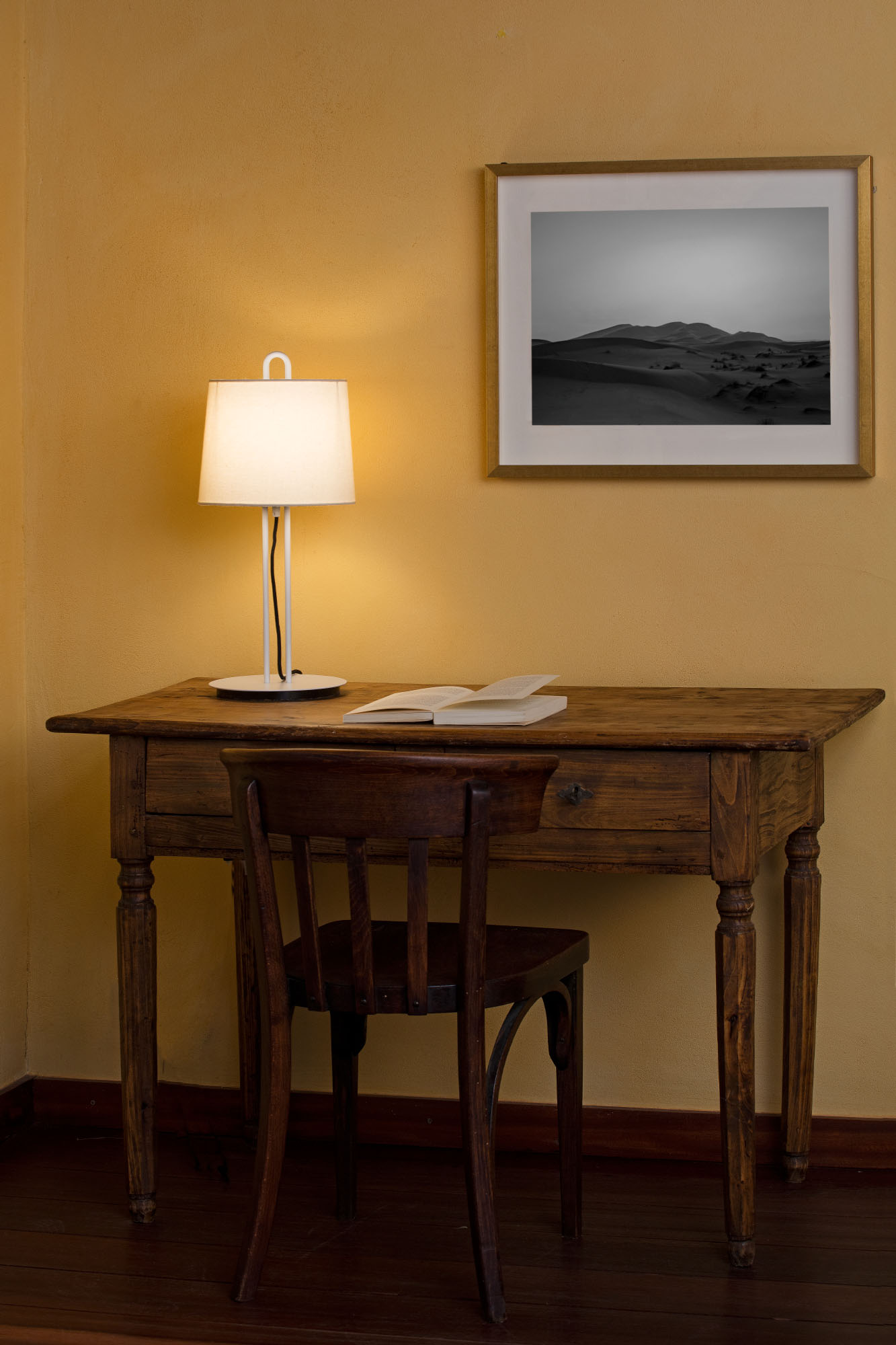 Faro MONTREAL Tischleuchte Weiß/Beige - Produktbild 2