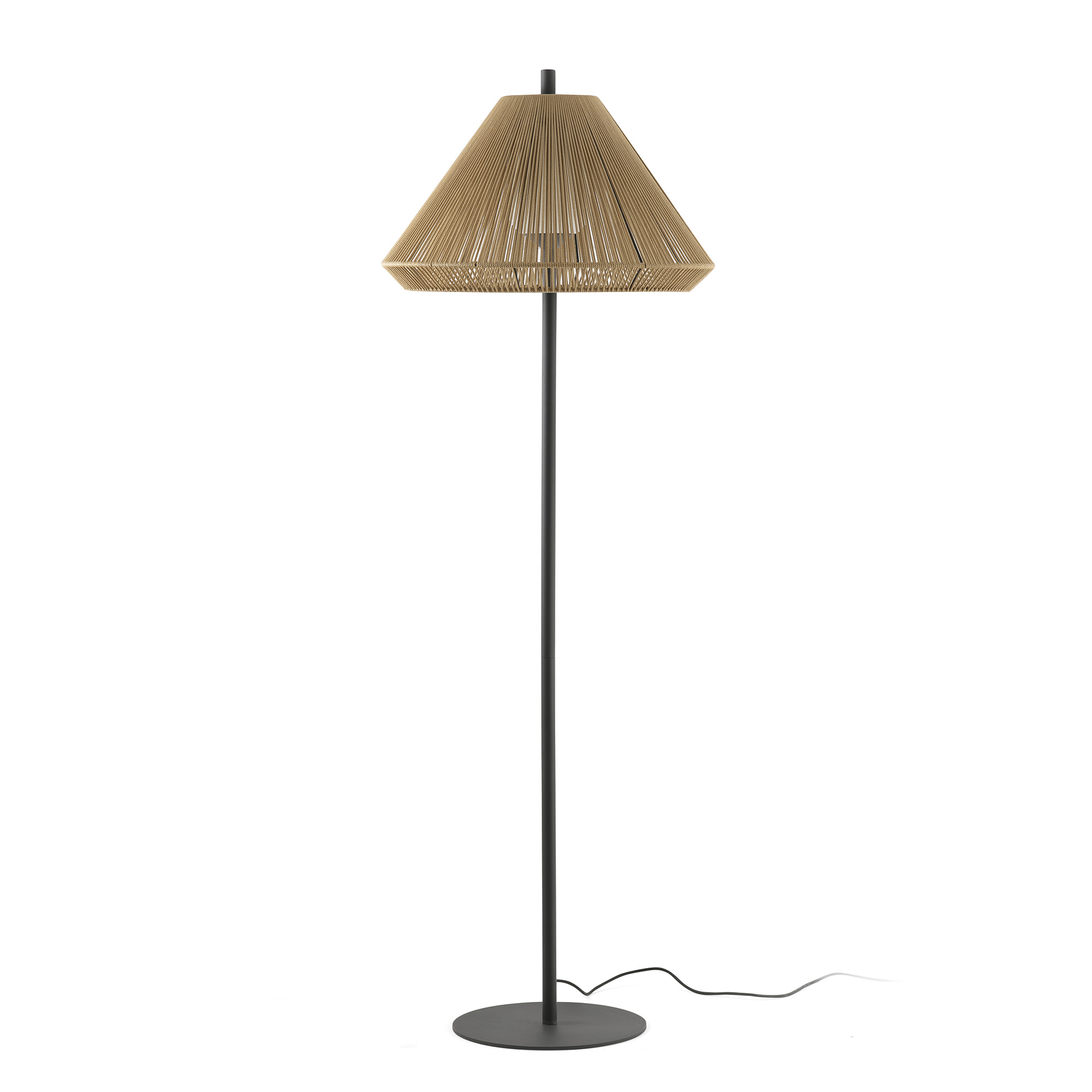 Faro SAIGON OUT C70 ocker weiß Stehlampe 2M - Produktbild 1