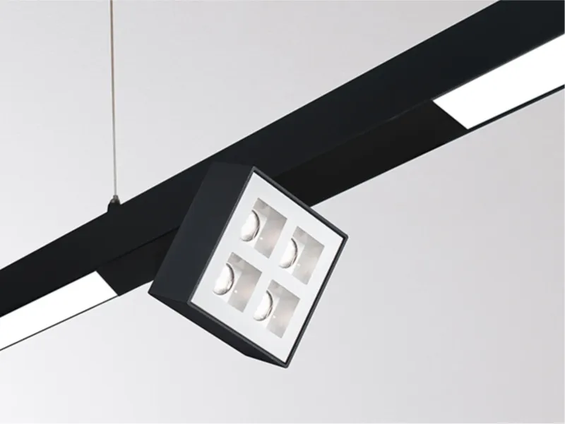 Molto Luce GRID RIDE SYSTEM INSERT (schwarz weiß) - Produktbild 1