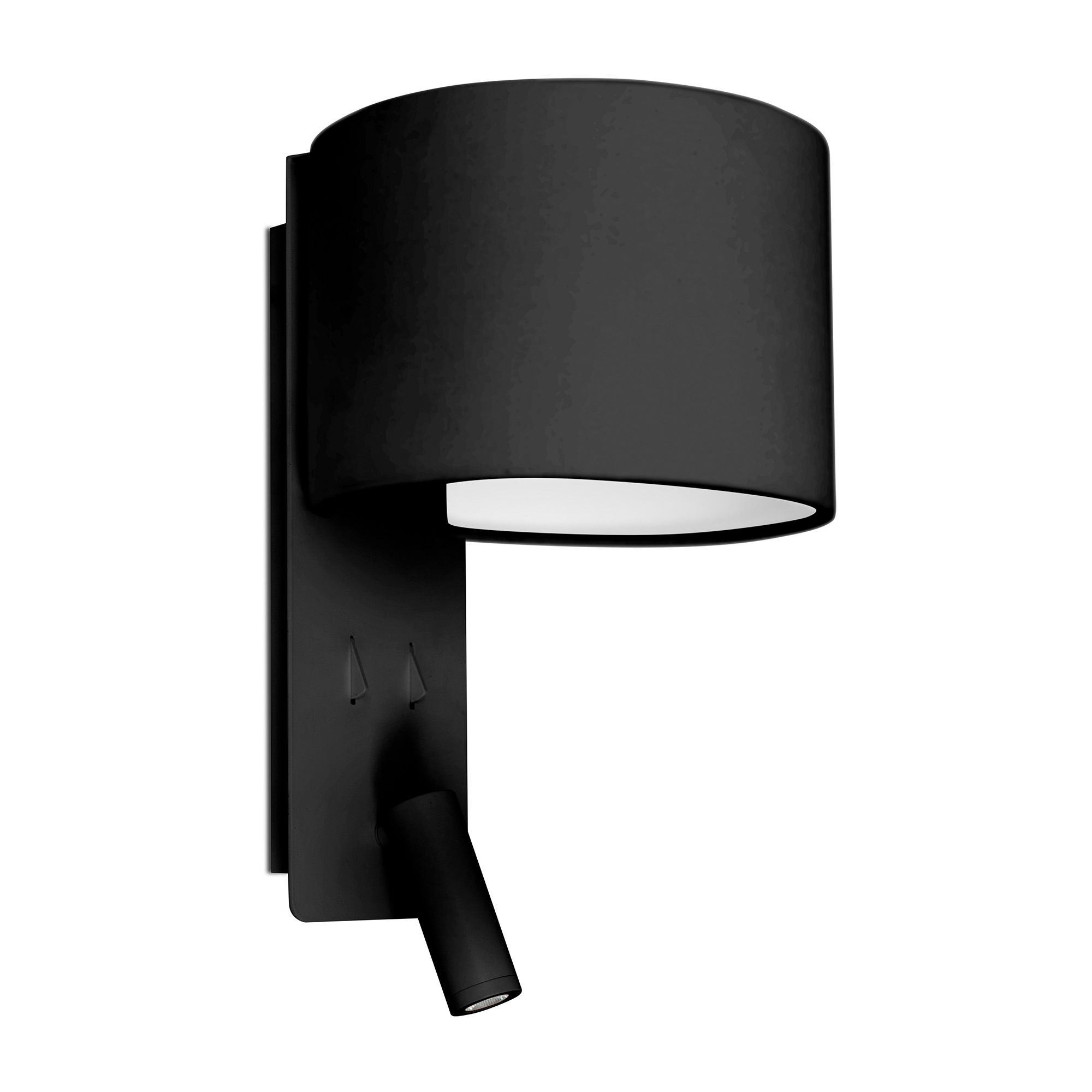 Faro FOLD Wandleuchte schwarz mit LED-Leser Faro FOLD Wandleuchte schwarz mit LED-Leser - Produktbild 1