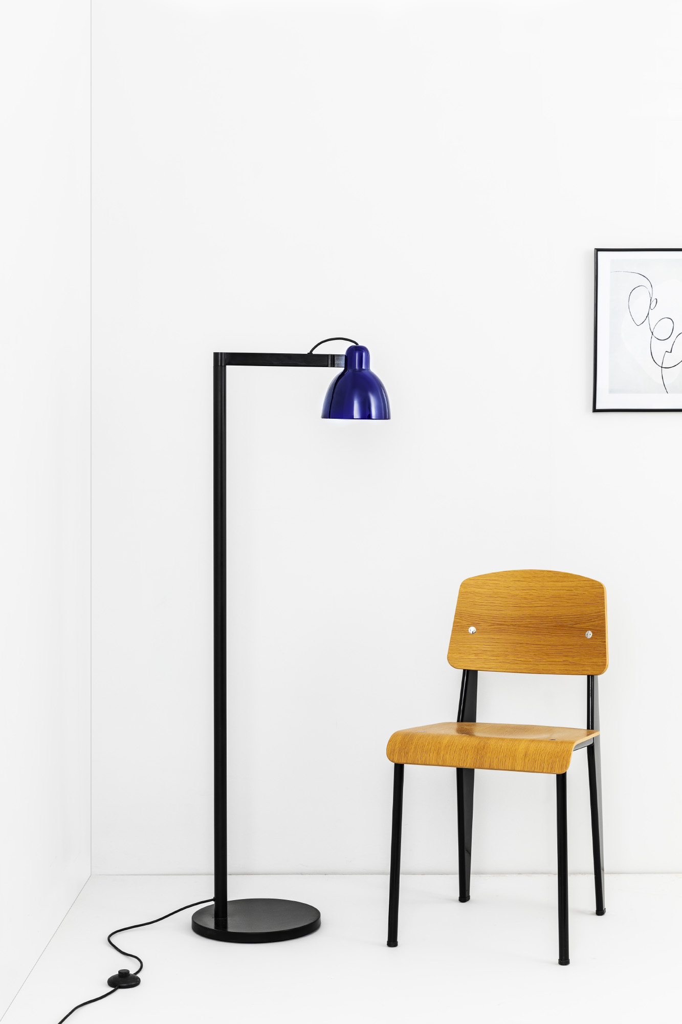 Faro VENICE Kobaltblaue Stehleuchte für das Wohnzimmer - Produktbild 5