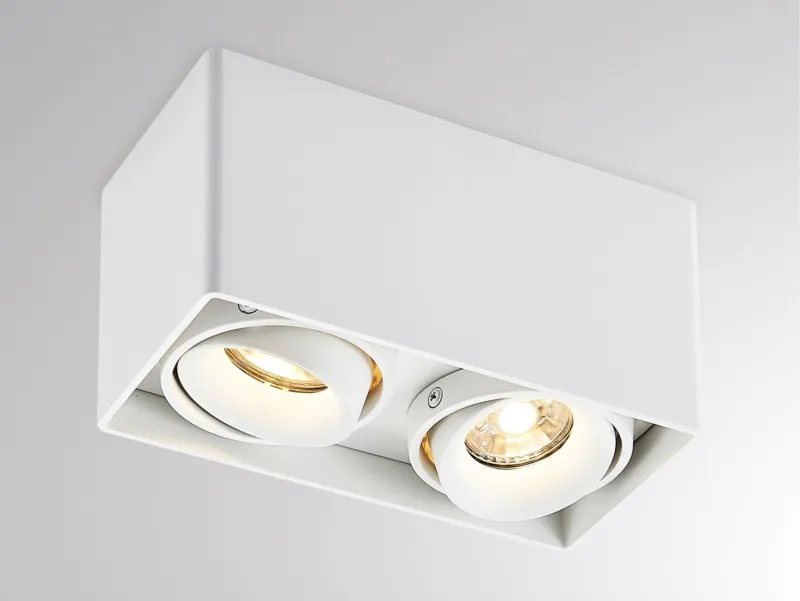 Molto Luce QANA DOUBLE SQUARE SD (weiß) Molto Luce QANA DOUBLE SQUARE SD (weiß) - Produktbild 1