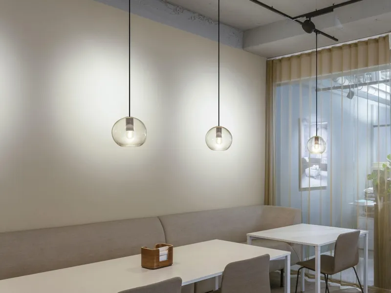 Molto Luce LOON MINI BALL VOLARE (schwarz/grau) - Produktbild 3
