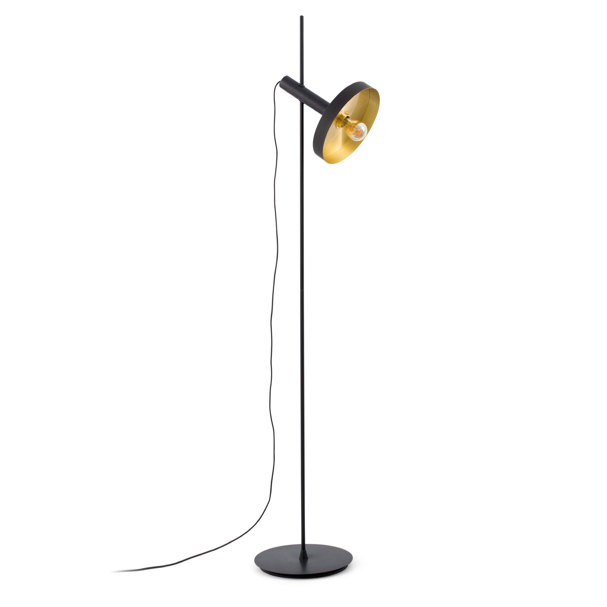 Faro WHIZZ Stehleuchte schwarz/gold Faro WHIZZ Stehleuchte schwarz/gold - Produktbild 1