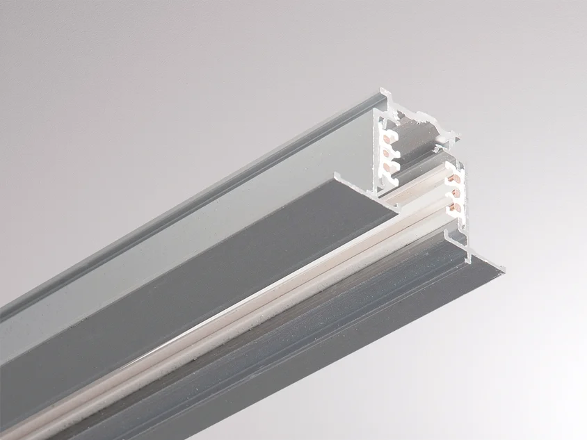 Molto Luce 3 PHASE TRACK PULSE DALI R (grau) Molto Luce 3 PHASE TRACK PULSE DALI R (grau) - 1
