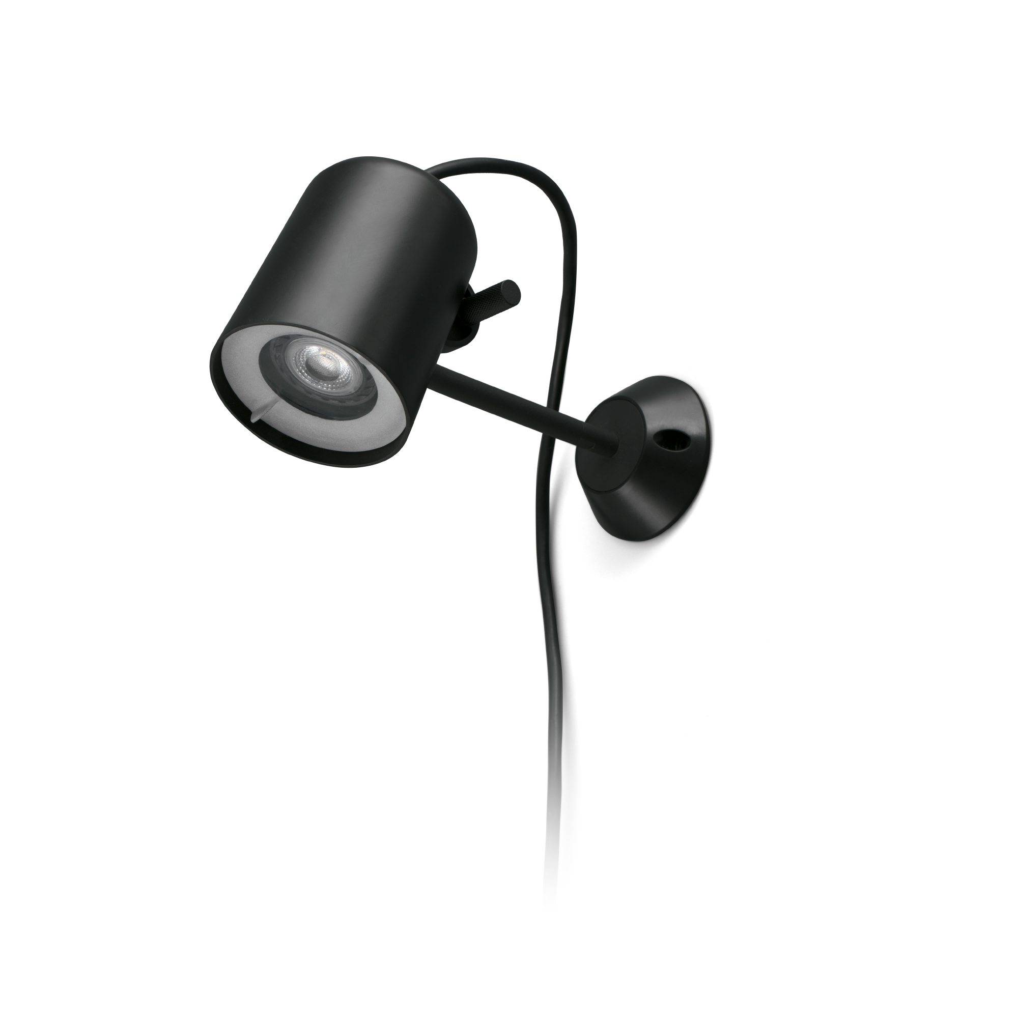 Faro FLOW Wandleuchte mit schwarzem Stab Faro FLOW Wandleuchte mit schwarzem Stab - Produktbild 1