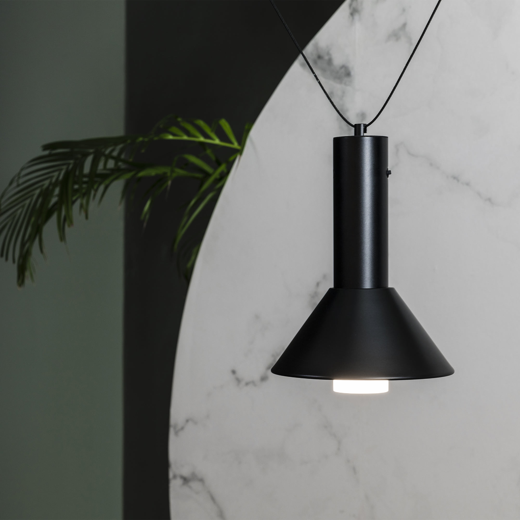 Faro FUJI Schwarze tragbare Lampe - Produktbild 3