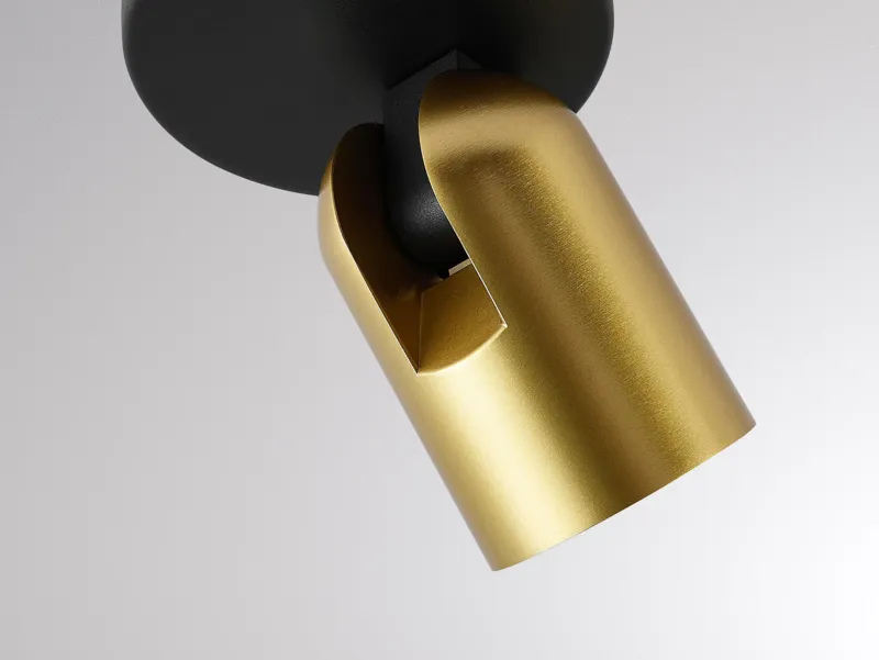Molto Luce NUUN SPOT I SD (schwarz gold) - Produktbild 5