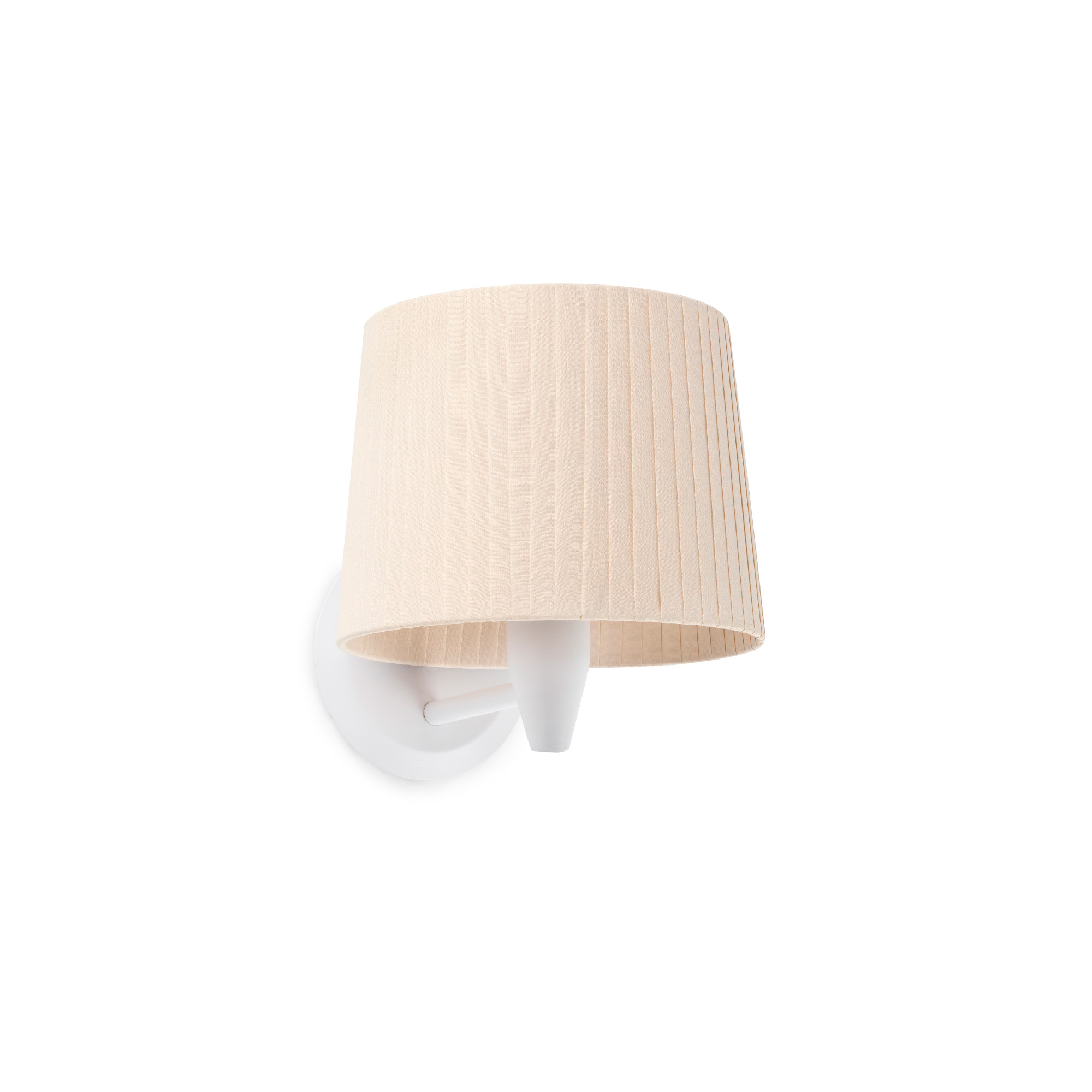 Faro SAMBA Weiß/Beige Wandleuchte mit Klebeband - Produktbild 1